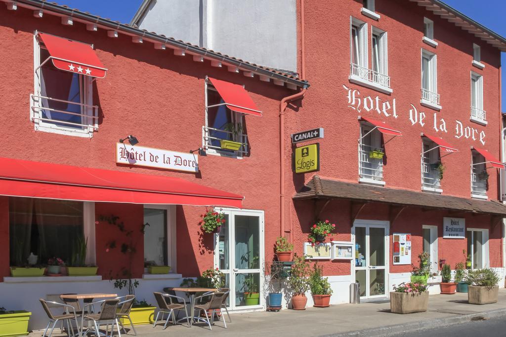 Logis Hotel Restaurant De La Dore Vertolaye Экстерьер фото